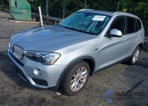 2017 BMW X3 Sdrive28I from USA, damaged, VIN 5UXWZ7C31H0V93389